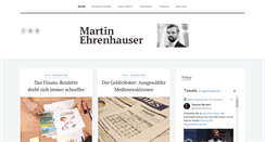 Desktop Screenshot of ehrenhauser.at